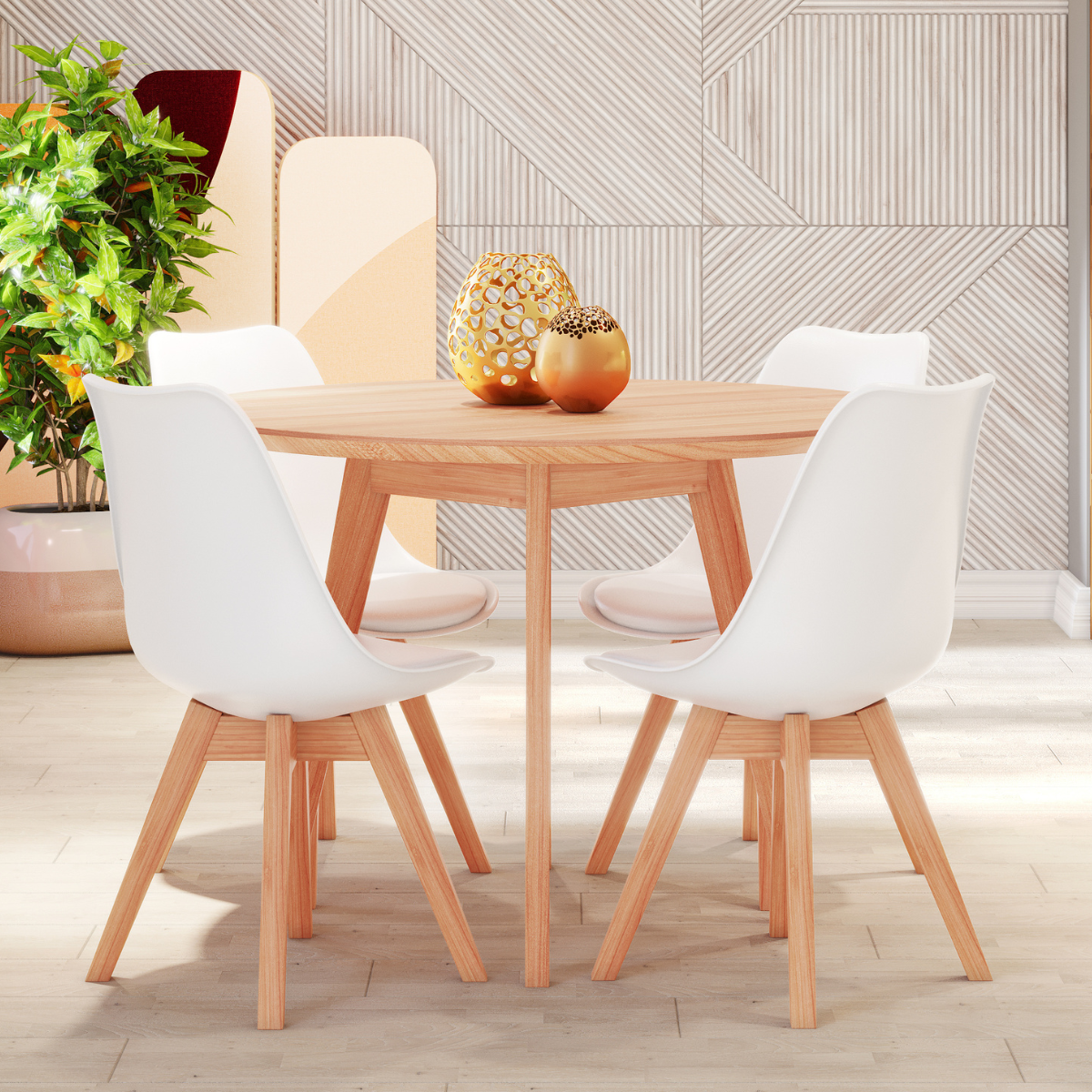 vantagens mesa redonda vs quadrada