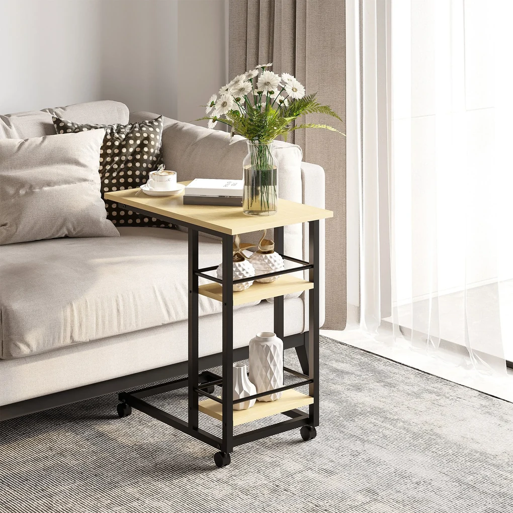 mesa lateral em c para sofa 2