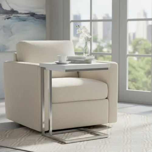 Mesa lateral em C ajustável: o segredo para conforto e ergonomia