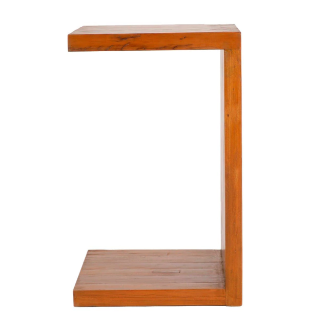 Guia de estilos: mesa lateral em C industrial ou moderna