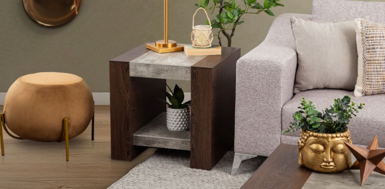 Estilos de mesas laterais: do industrial ao clássico