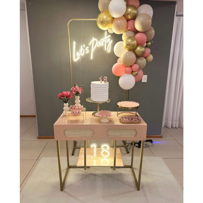 mesa para decoracao de festa