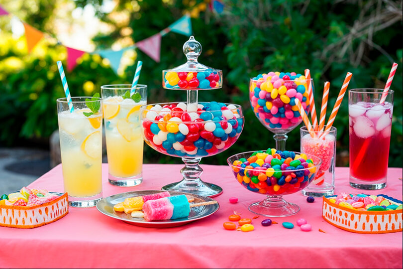 tipos de mesas para festa infantil