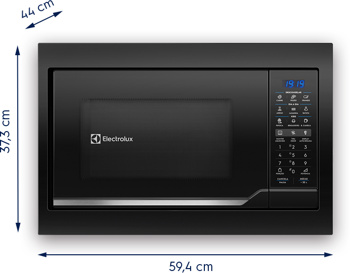 instalação de microondas embutido