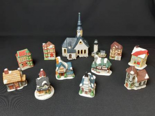 miniaturas em biscuit