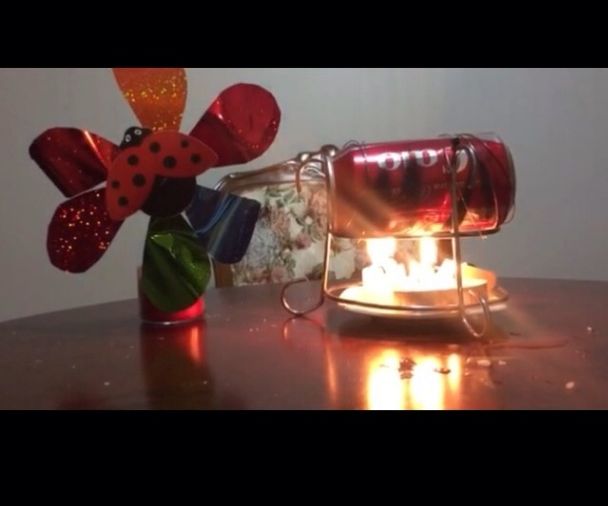 Transformando Latas em Cataventos Divertidos