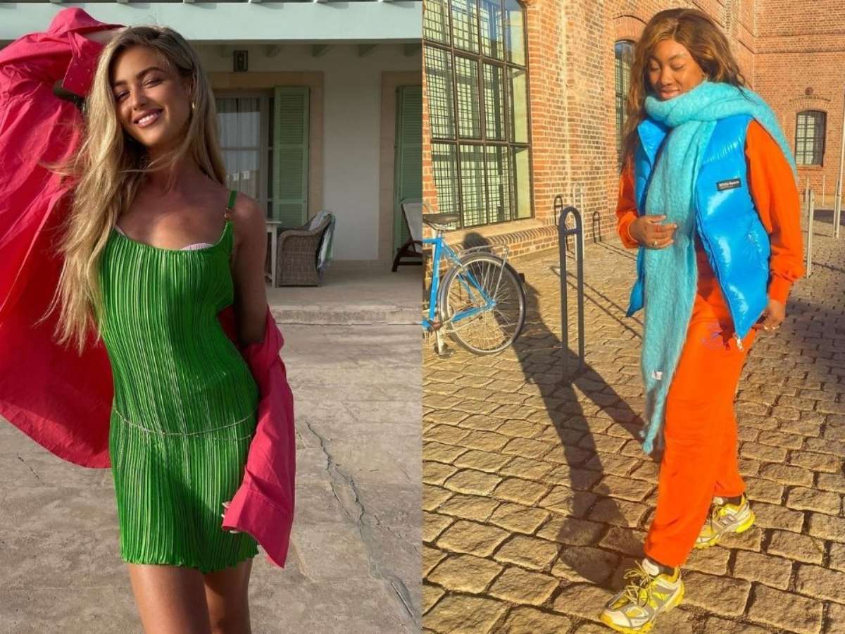 10 ideias de looks moda dopamina para alegrar seu dia