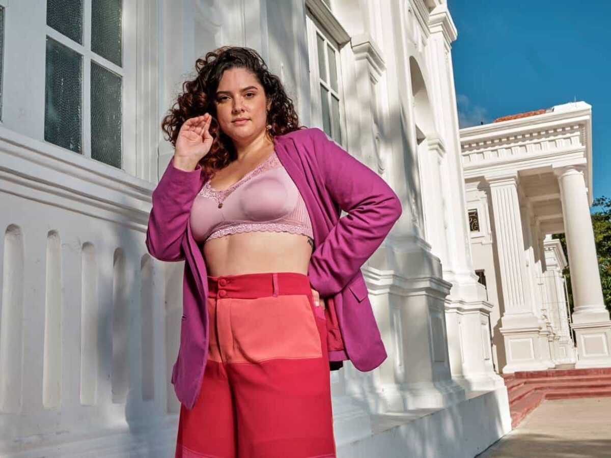 moda para disfarçar seios grandes