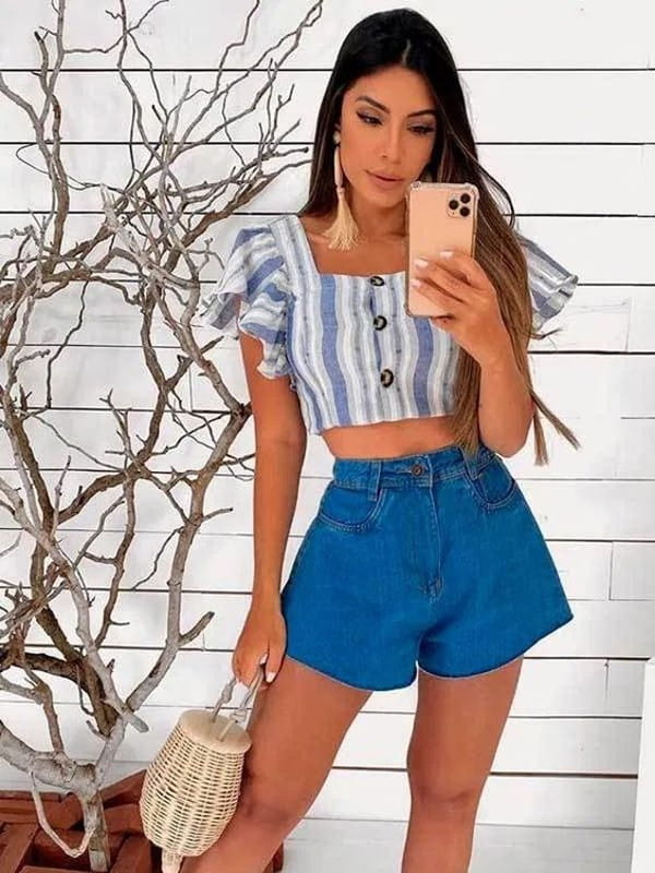 como aumentar o quadril com roupas