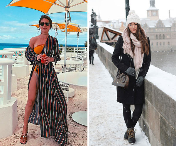 moda para viajar para a praia