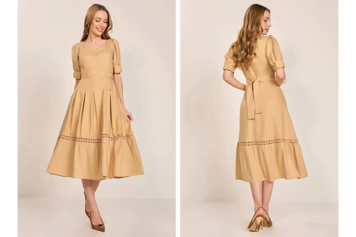 Como usar o Marrom Cacau em looks diurnos