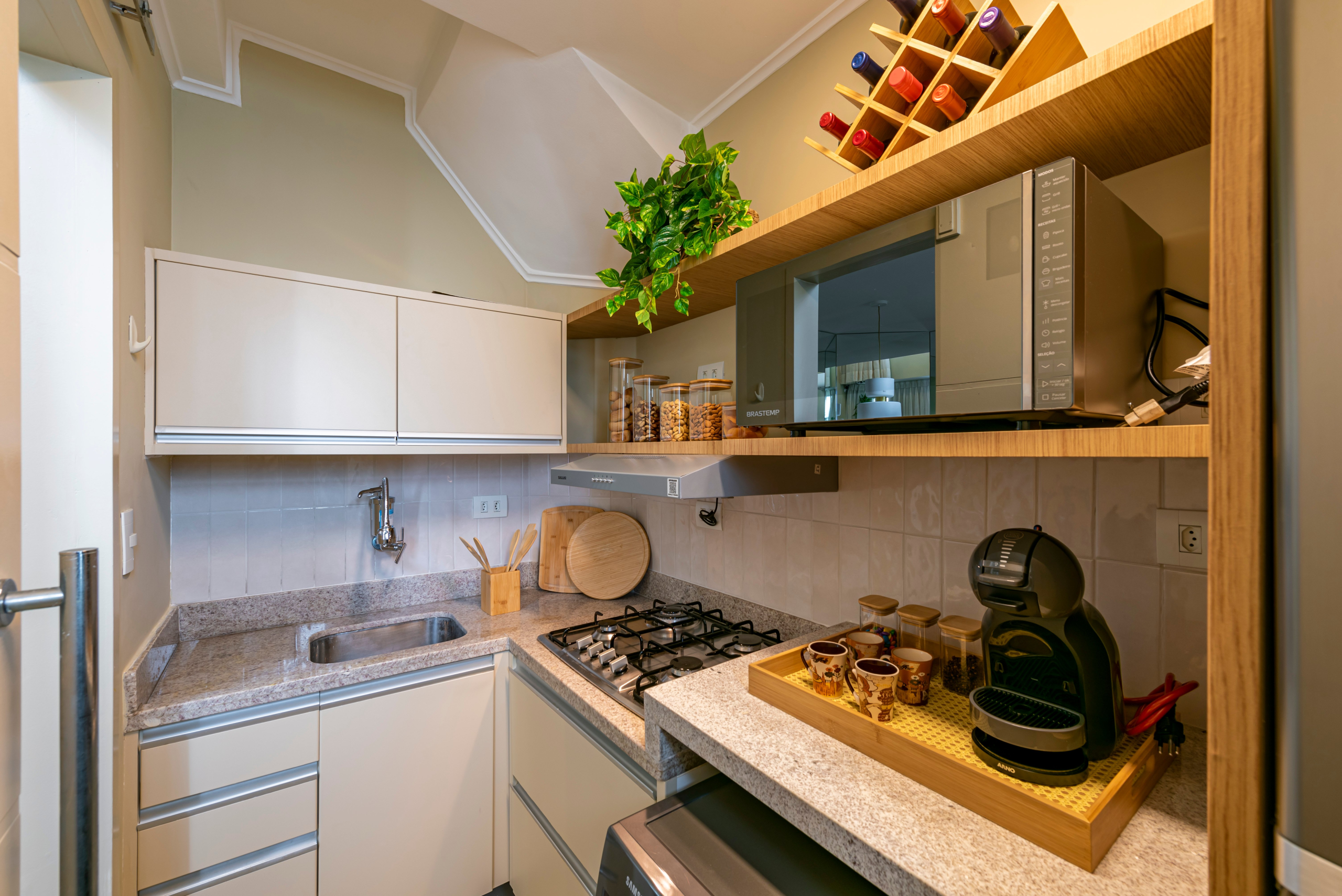 modelos de bancada de cozinha de canto inspiradores