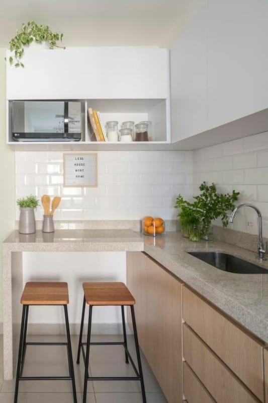 bancada de granito ou quartzo para canto