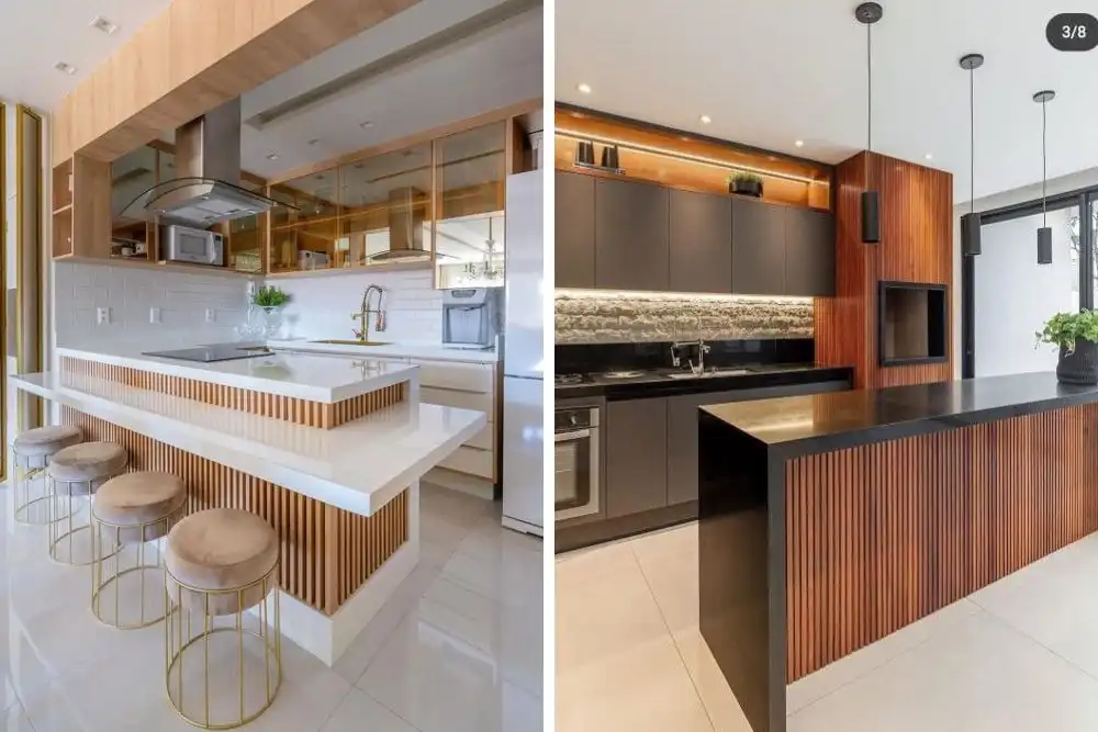 ideias bancada cozinha canto pequena