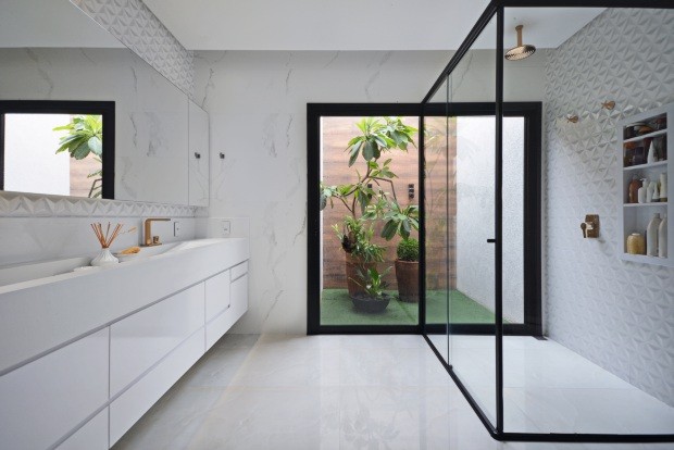 ideias de box para banheiro pequeno moderno