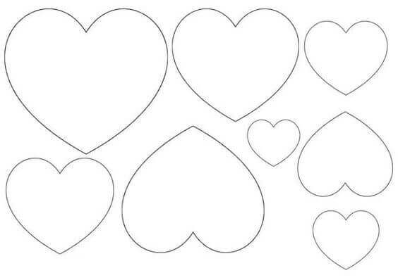 10 Ideias Criativas de Artesanato com Moldes de Coração para o Dia das Mães