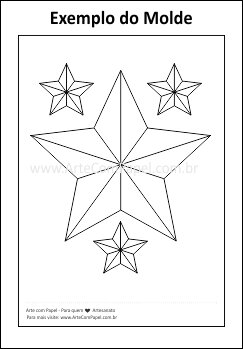 Ideias criativas para decorar com estrelas de papel