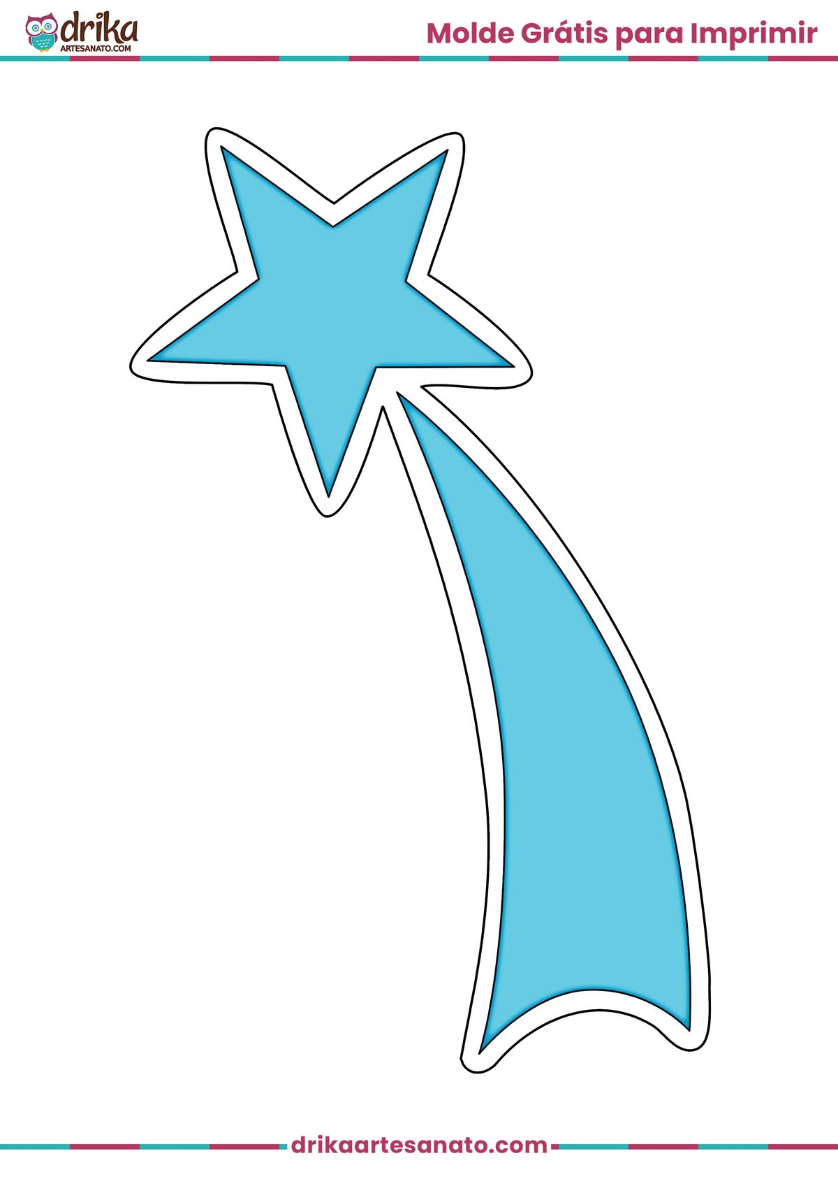 Moldes de estrela para diferentes ocasiões: Natal