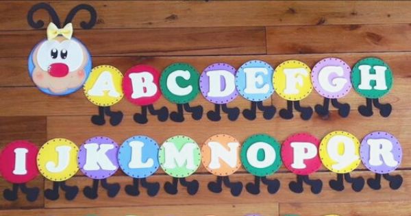 molde de letras para eva