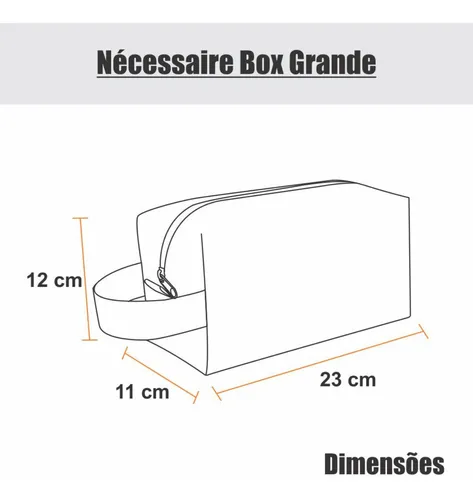 Guia Completo de Medidas para Nécessaire Box: P