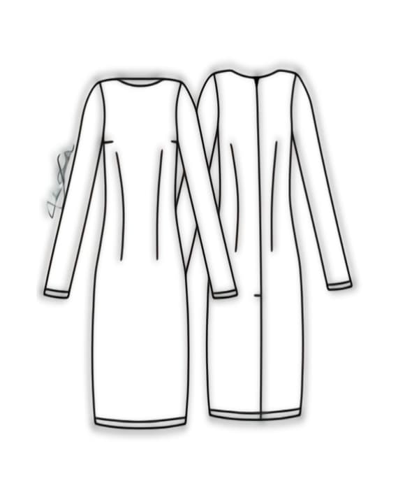 Vestido Tubinho para Iniciantes: Molde em Malha Sem Zíper