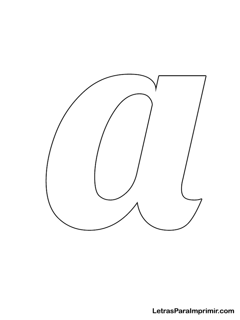 Moldes de Letras para Educação Infantil: Recursos Gratuitos para Alfabetização