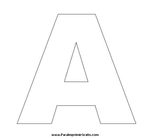 moldes de letras para imprimir