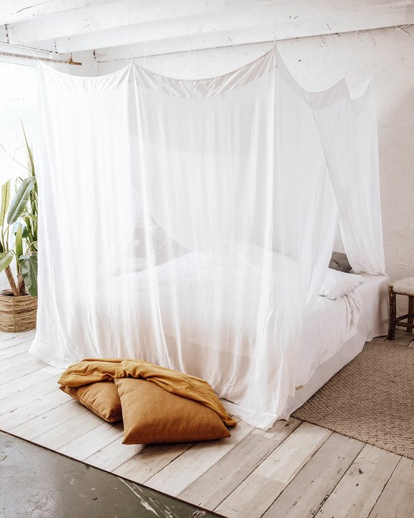 tipos de mosquiteiros para cama