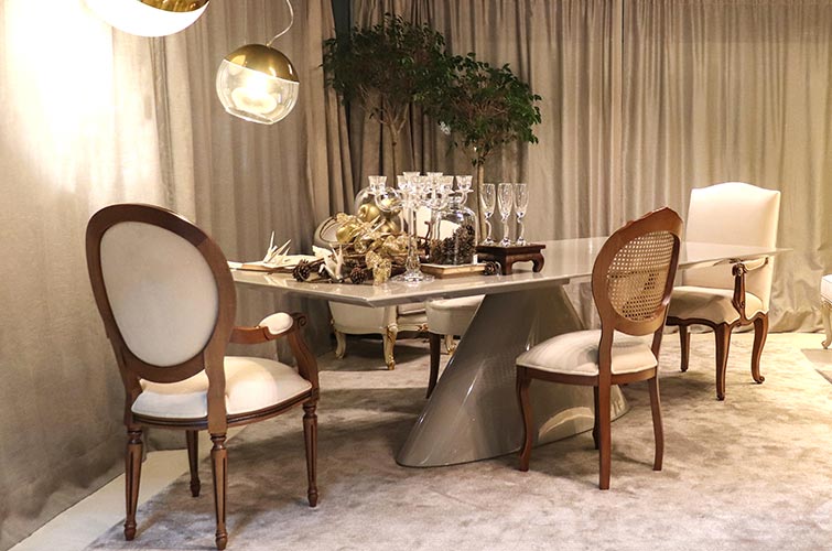 como combinar móveis clássicos e modernos