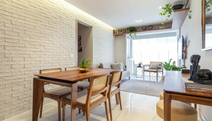 estilo industrial tijolinho