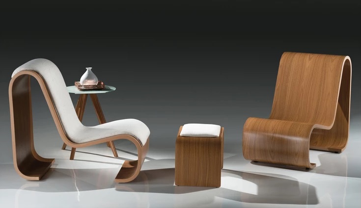 tendência decoração curvas