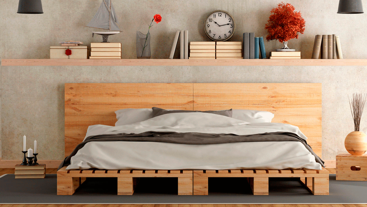 Transforme seu Quarto: Ideias Criativas de Camas de Paletes DIY