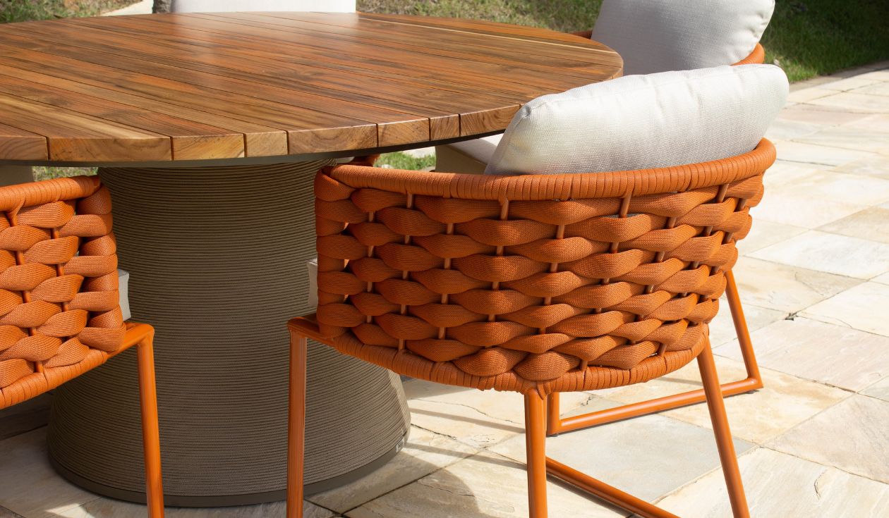 melhores materiais para móveis de área externa