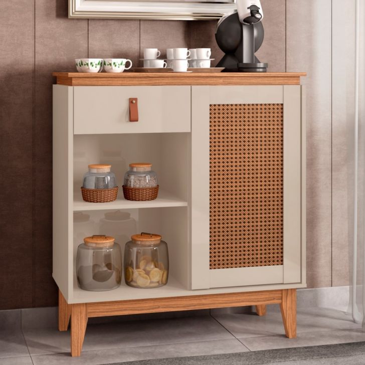 soluções compactas para cantinho de café