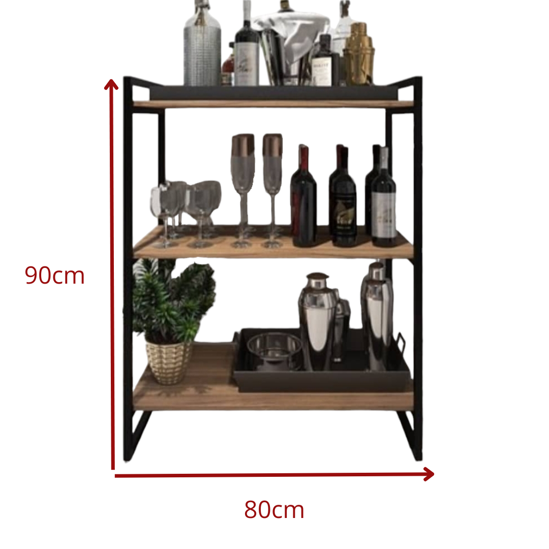 móveis para cantinho de café pequeno