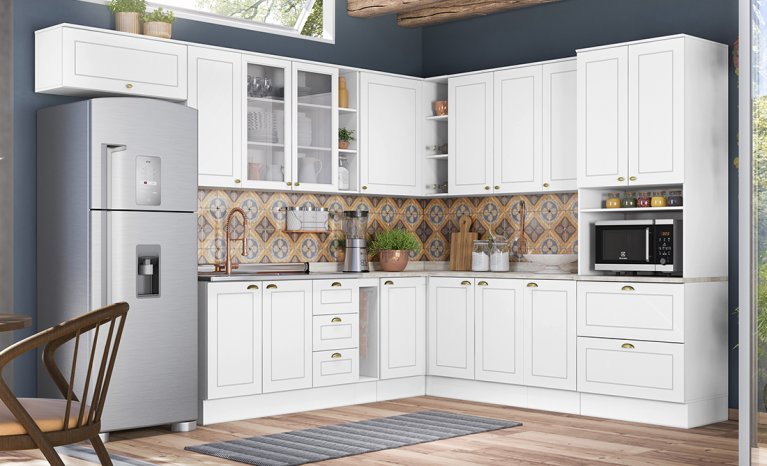 decoração de cozinha americana integrada