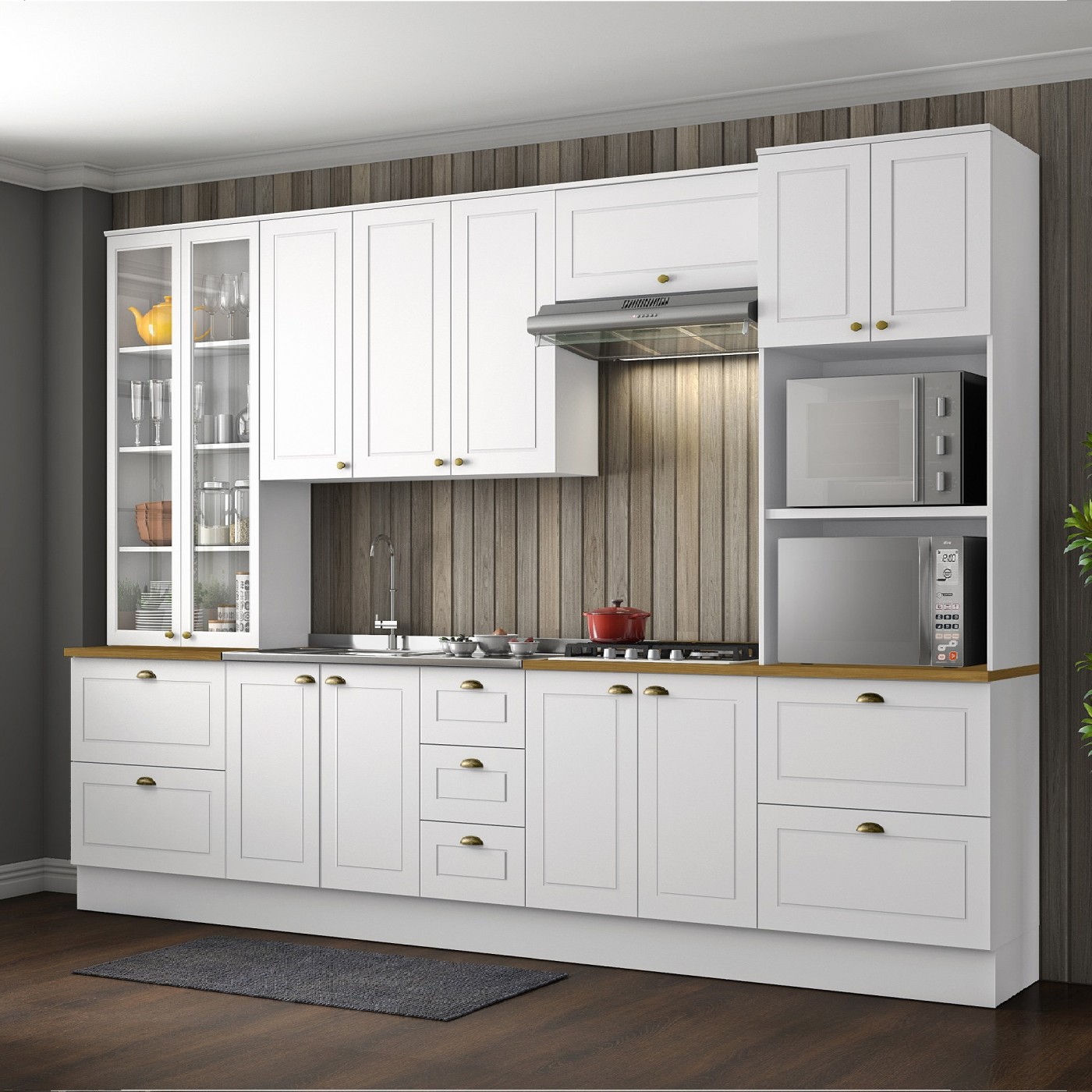 móveis para cozinha americana pequena