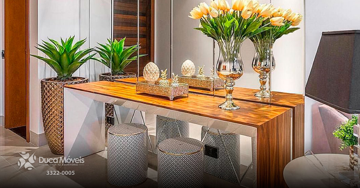 moveis para hall de entrada