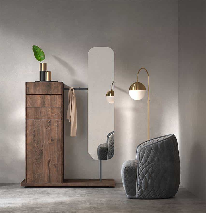 hall de entrada funcional e estiloso