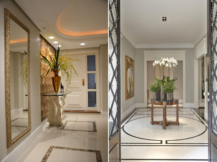 como organizar sapatos no hall de entrada