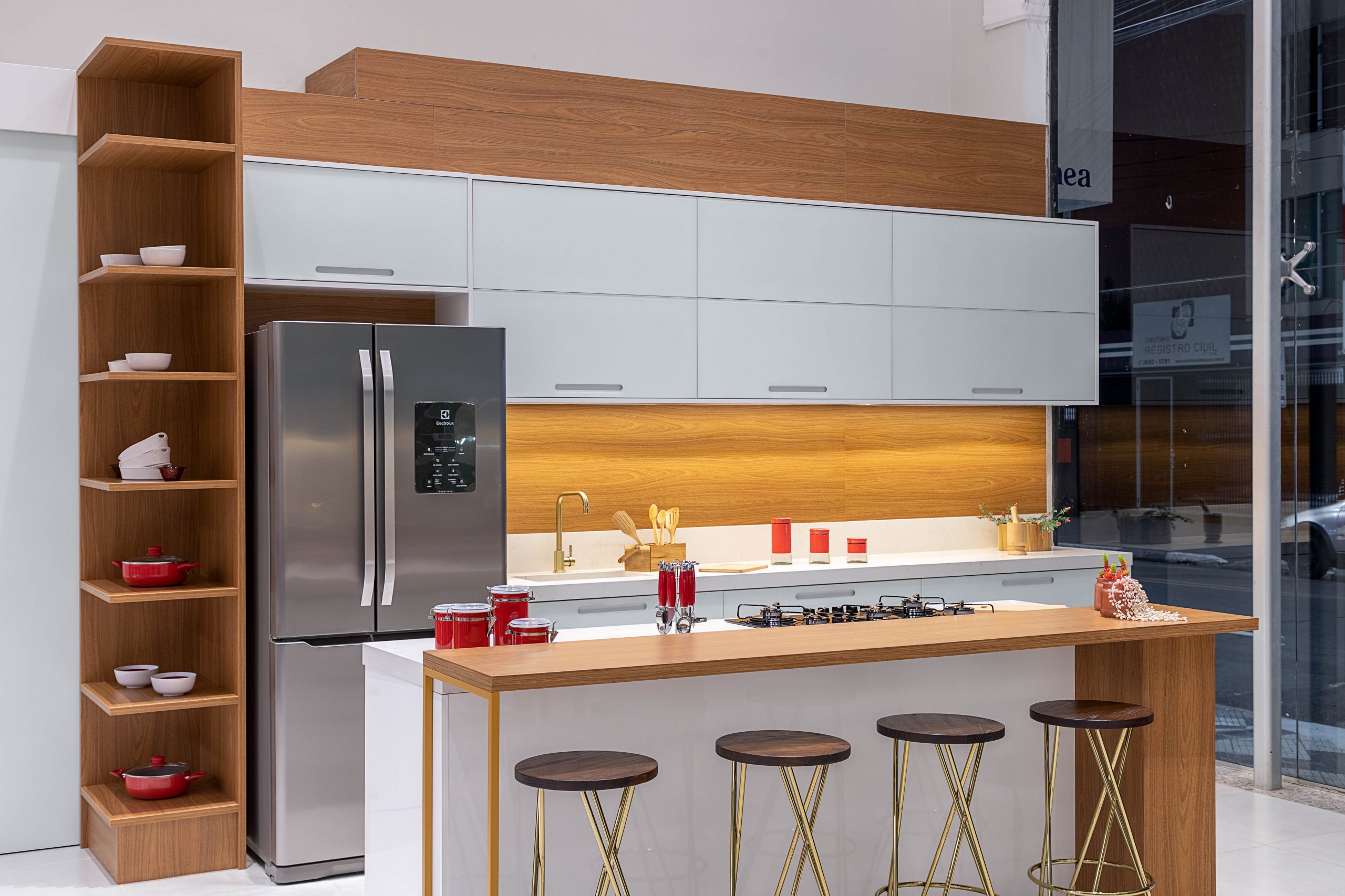 cozinha com ilha planejada