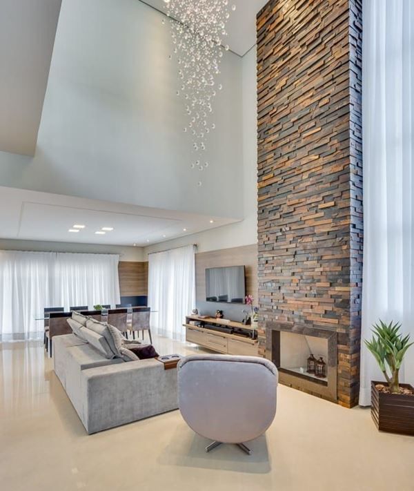 ideias decoração pé direito alto