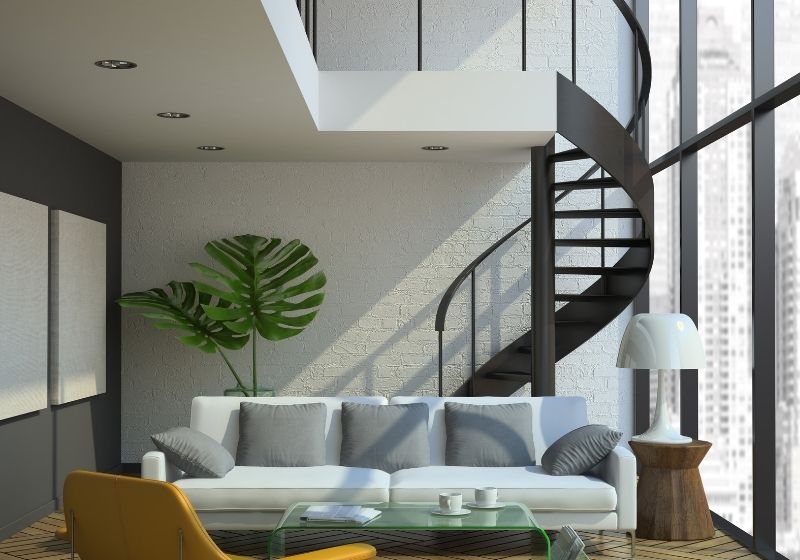 móveis para ambientes com pé direito duplo