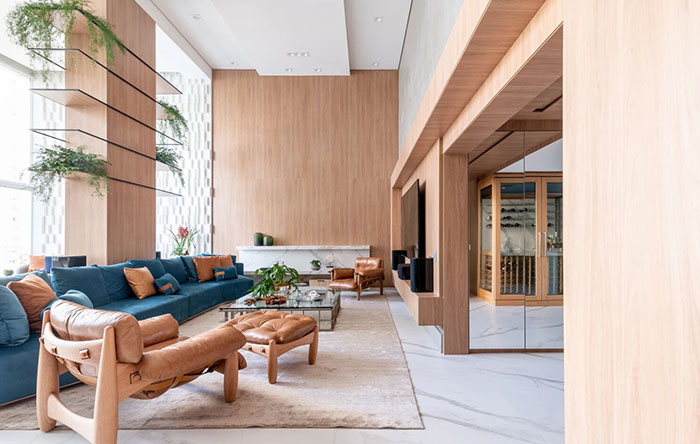 moveis para pe direito duplo