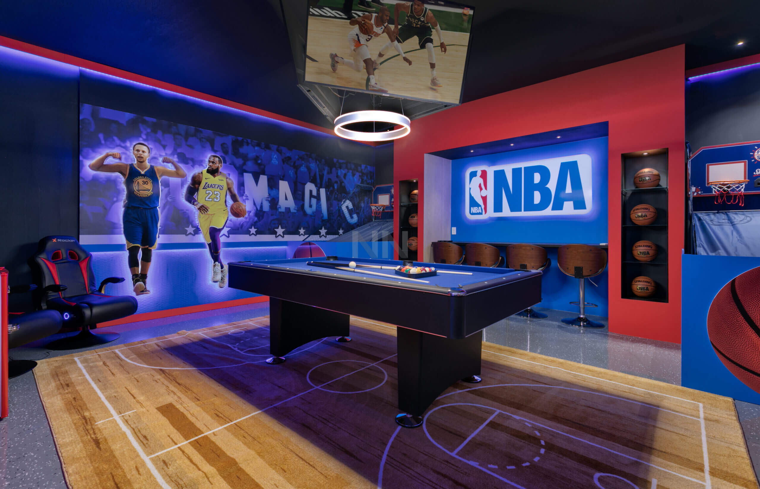 móveis para sala de jogos ergonômicos