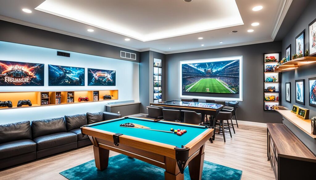 moveis para sala de jogos