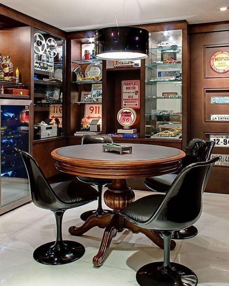 itens essenciais para sala de jogos