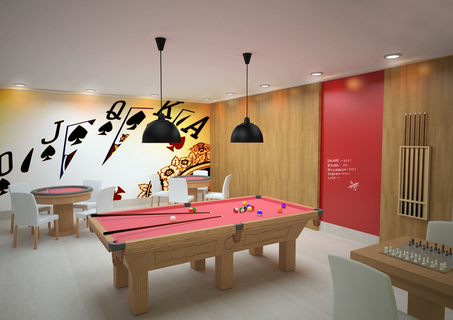 moveis para sala de jogos