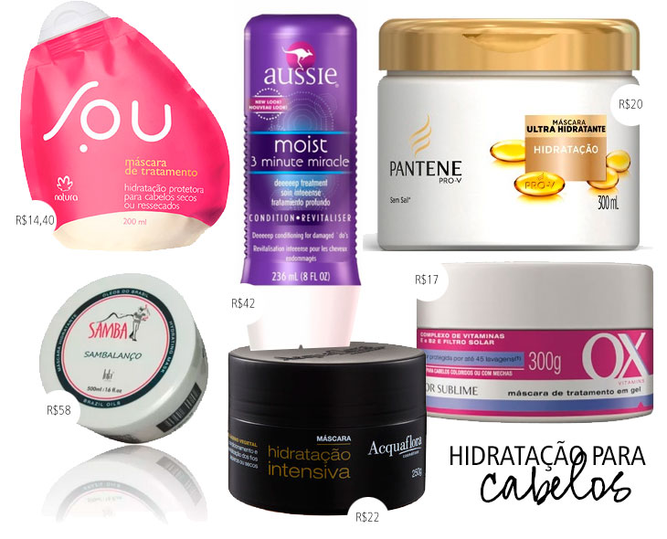 mscaras capilares caseiras