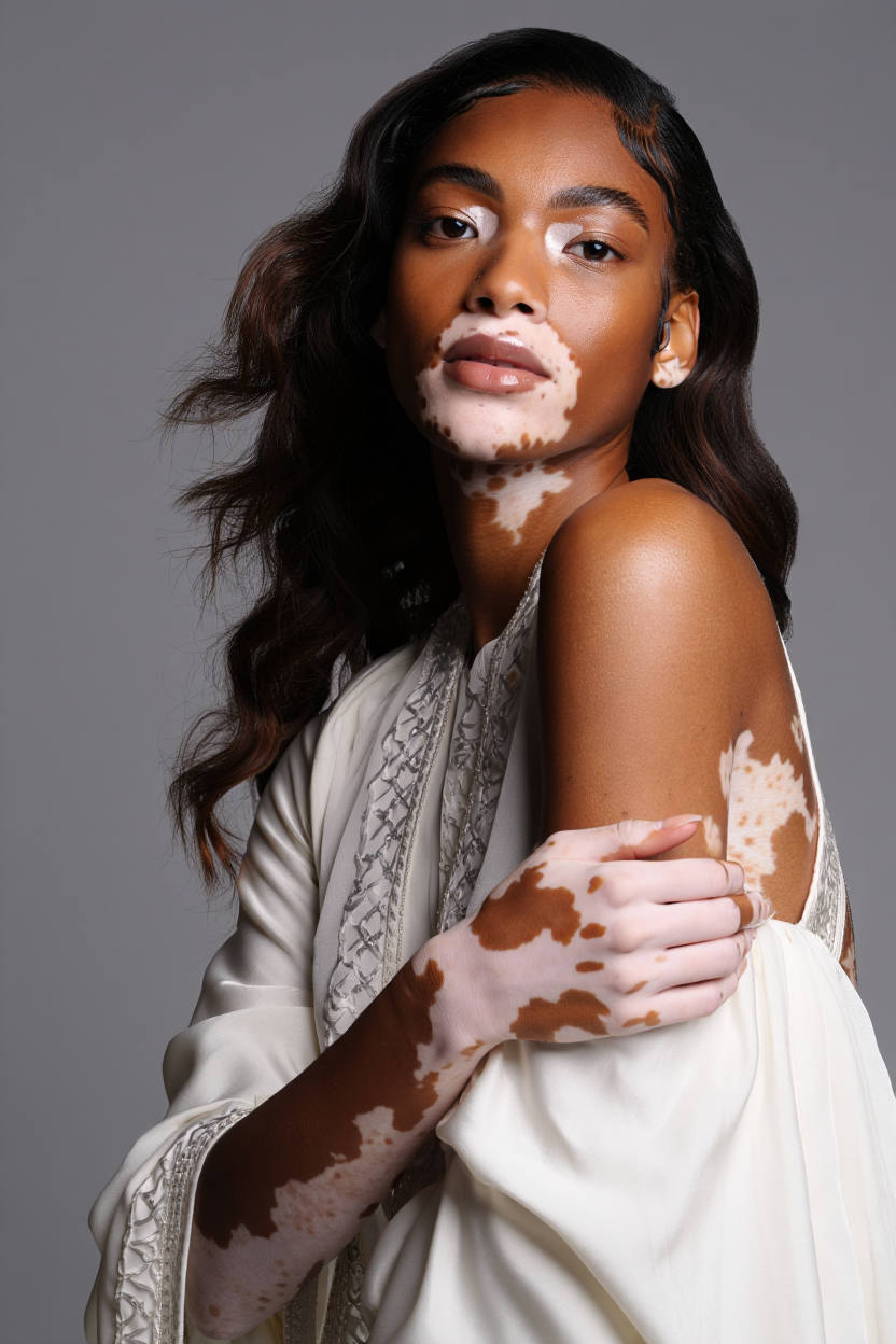 Mulher Com Vitiligo
